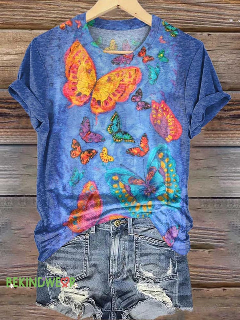 Butterfly T-shirt Multicolor / S