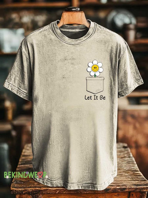 Let It Be T-shirt Sand / S